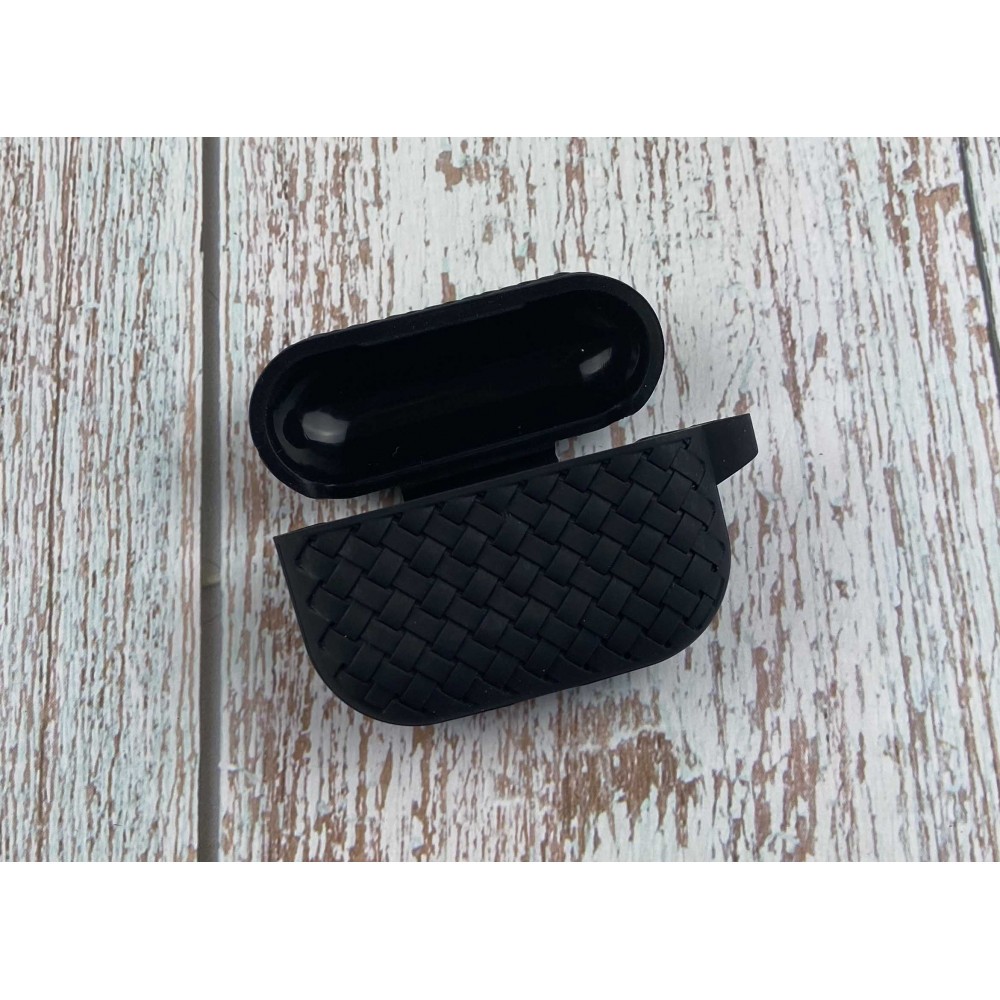 Чохол Bottega для AirPods 3 чорний-0