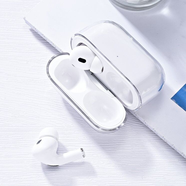 Чохол для Airpods PRO CLEAR (прозорий)-0