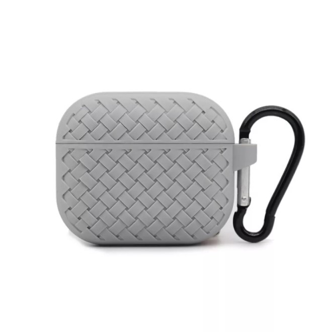 Silicone case for AirPods Pro 2 BV (Light grey)-0