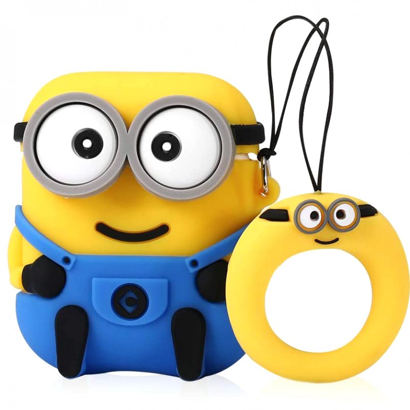 Чохол TOYS для Airpods 1/2 Міньйон-0