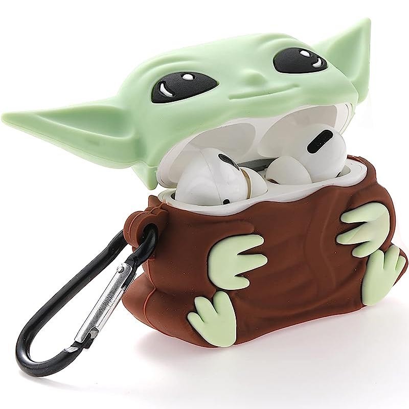Чохол TOYS для Airpods 3 Йода (коричневий)-1