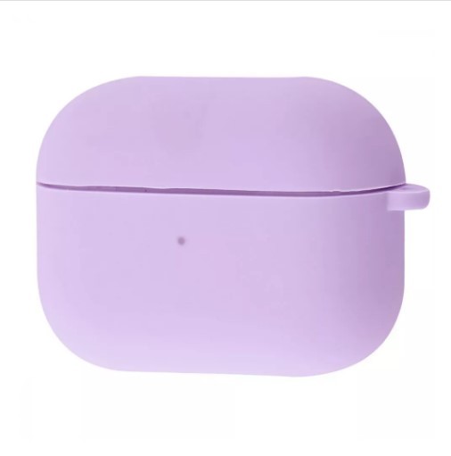 Silicone Case для Airpods Pro 2 з мікрофіброю (Lilac pride)-0