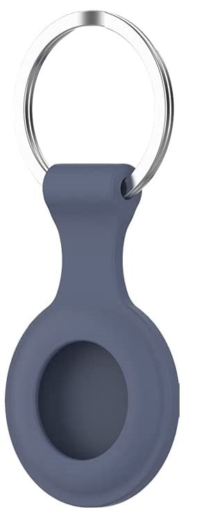 Брелок силіконовий для AirTag Deep blue-0