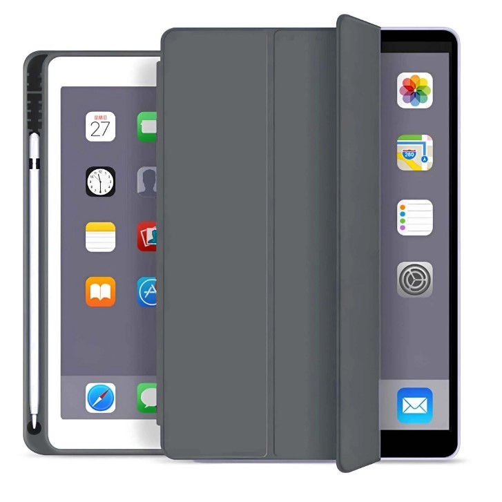Книжка Envelope with pen slot для iPad 9.7/ Air  / Air 2 / pro 9.7/2017/2018 Grey-0