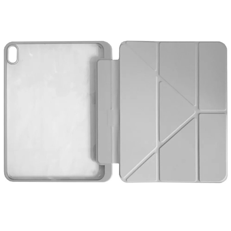 Чохол Smart Case Clear+stylus для  iPad 10.9" (2022) (10-Generation) / iPad 11" A16 2025  Light grey-0
