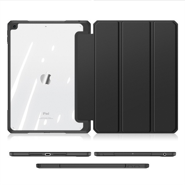 Dux Ducis Toby для iPad 7/8/9 10.2 (With Apple Pencil Holder) (black)-1