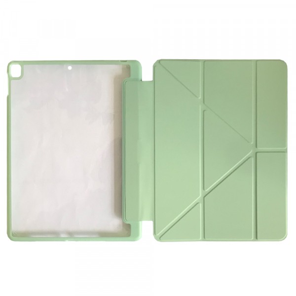Чохол Smart Case Clear+stylus для iPad 10 iPad 10.9" (2022) (10-Gen) / iPad 11" A16 2025 Light Green-0