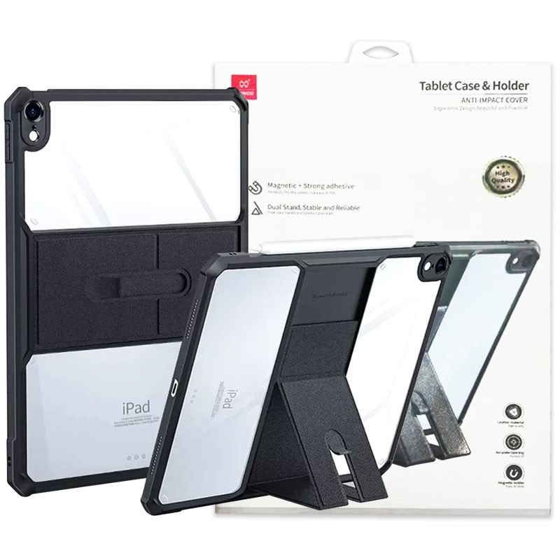Накладка TPU+PC чехол Xundd Stand протиударна з підставкою для iPad 10.9" (2022) /iPad 11" A16 2025 (A3354 / A3355 / A3356)-0