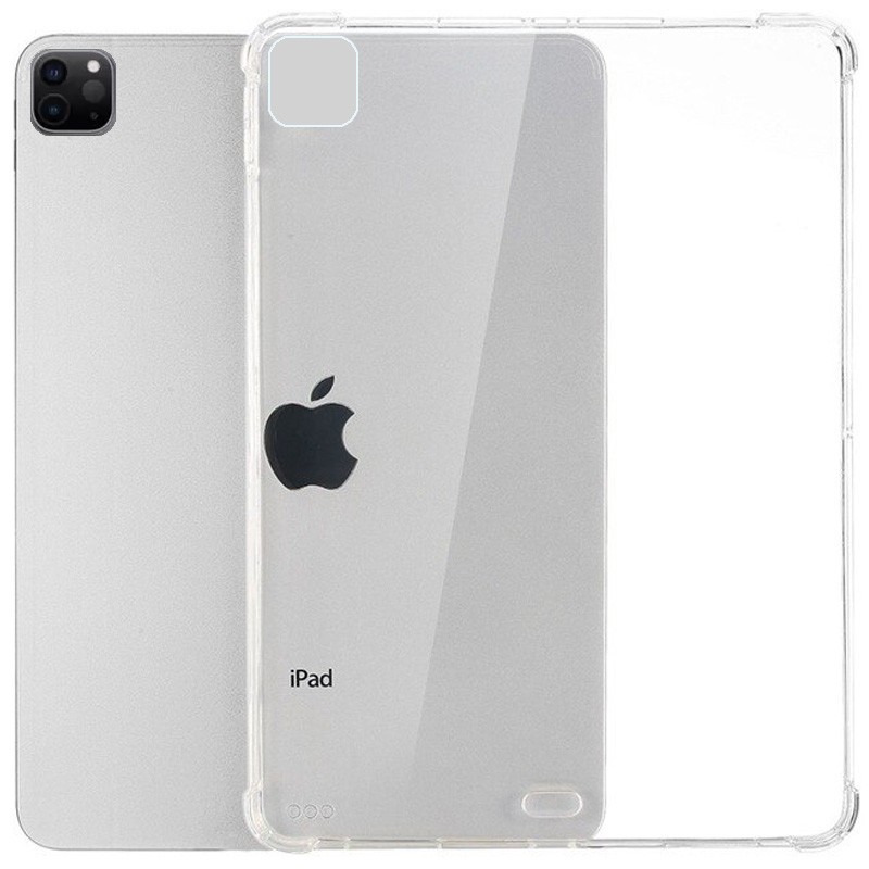 Накладка Silicone Clear для Ipad Pro 12.9 (2020-2022) прозора силіконова-0