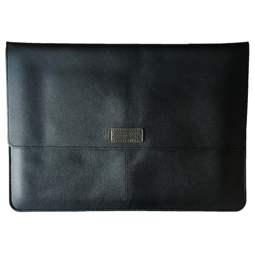 Чохол-конверт для планшету/ноутбуку  NEW LEATHER PU для MacBook 13,3" Black-0