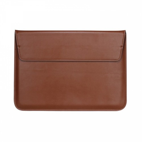 Чохол-конверт для планшету/ноутбуку LEATHER PU для MacBook 11" Brown-0