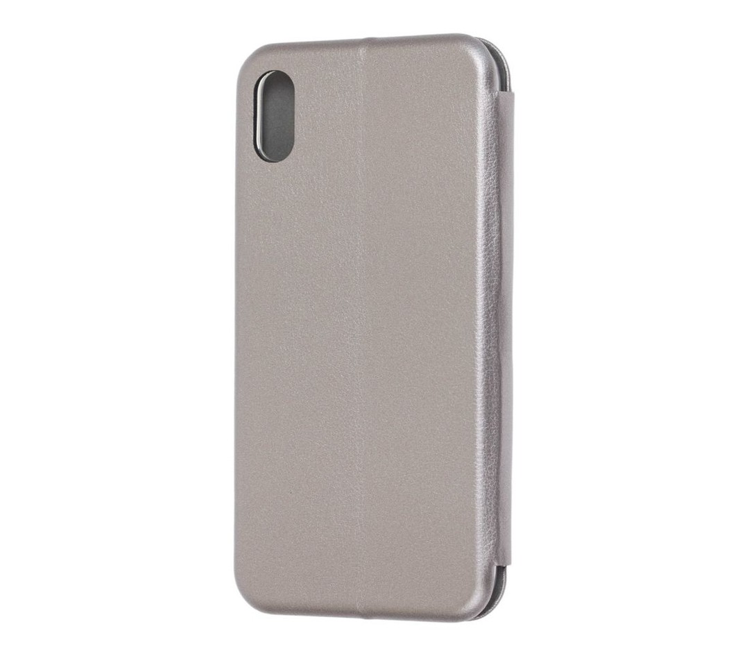 Книжка Premium для IPhone XR сіра-1