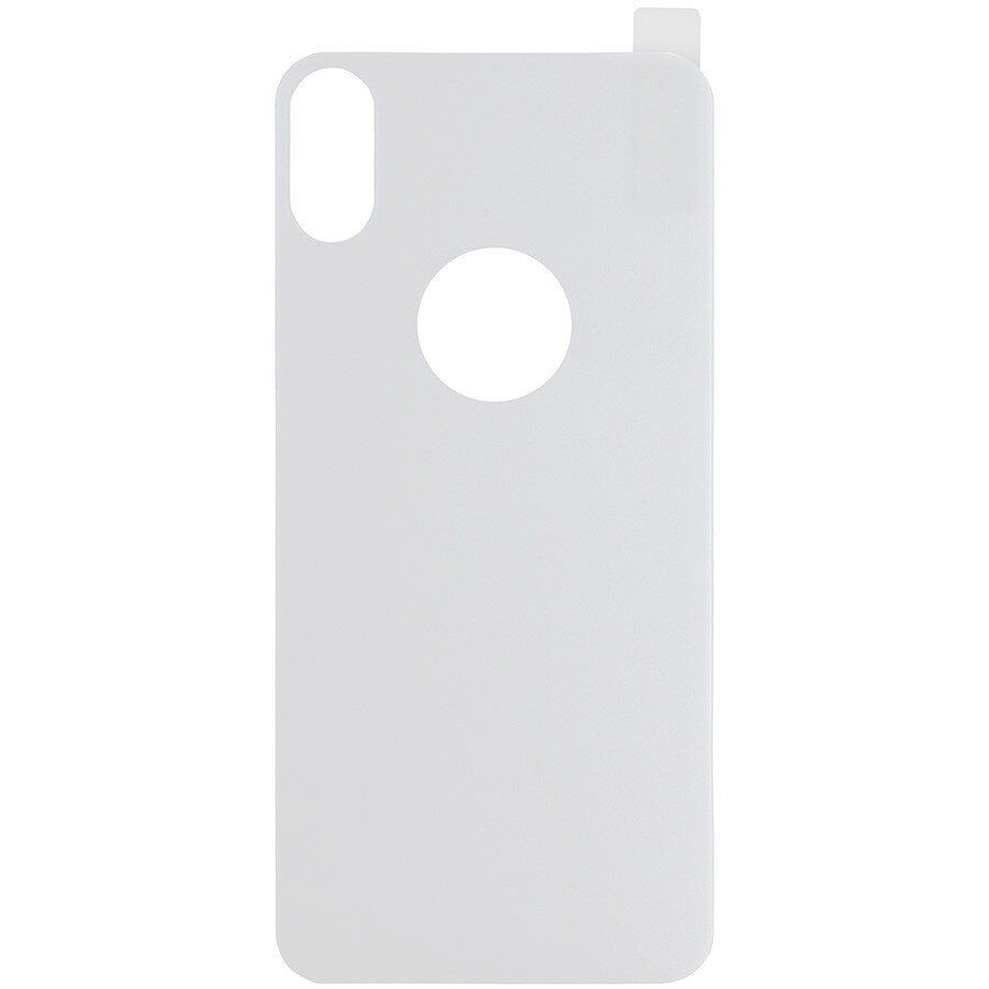 Захисне скло на зад для  iPhone X/XS (білий)-0