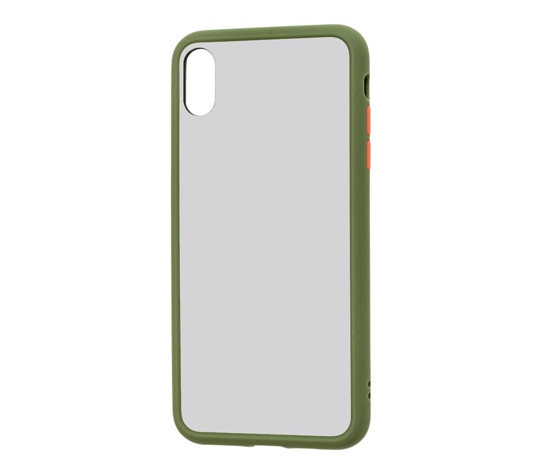 Накладка Totu Gingle для IPhone Xs Max  зелений-0