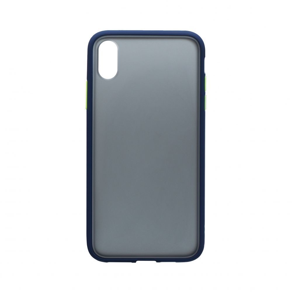 Накладка Totu Gingle для IPhone XR Navy Blue/Green-0