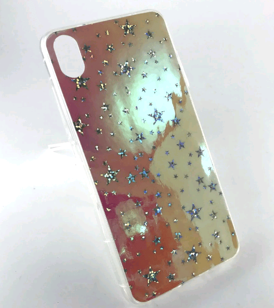 Накладка  Star для iPhone X/Xs бежева-0