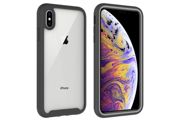 Противоударний Full-body Bumper для iPhone XS Max Чорний-0