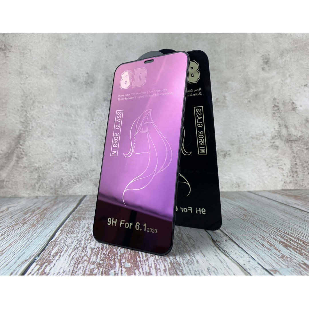 Захисне скло 8D для Samsung A50/A20/A50S/A30S/A20S/M30S/M21/A31/M30/A30 фіолетове-1