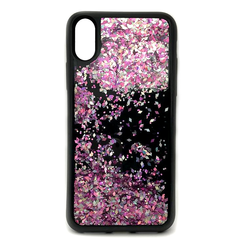 Накладка AQUA BLACK для IPhone X/Xs  Рожевий пісок-0