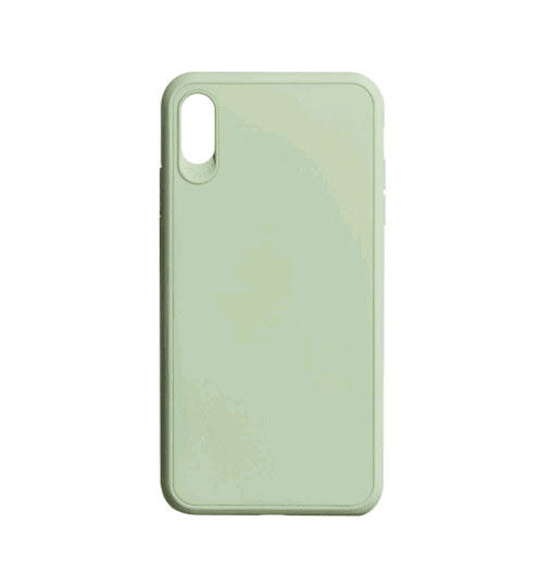 Накладка TPU Logo для Iphone X/Xs зелена-0