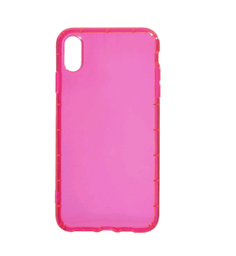 Накладка NEON для IPhone X/Xs малинова-0