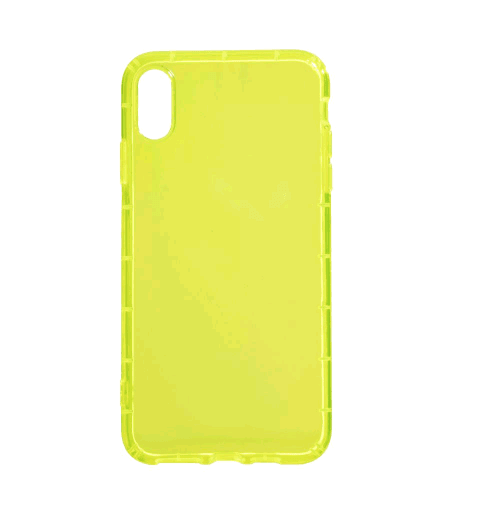 Накладка NEON для IPhone Xs Max салатова-0