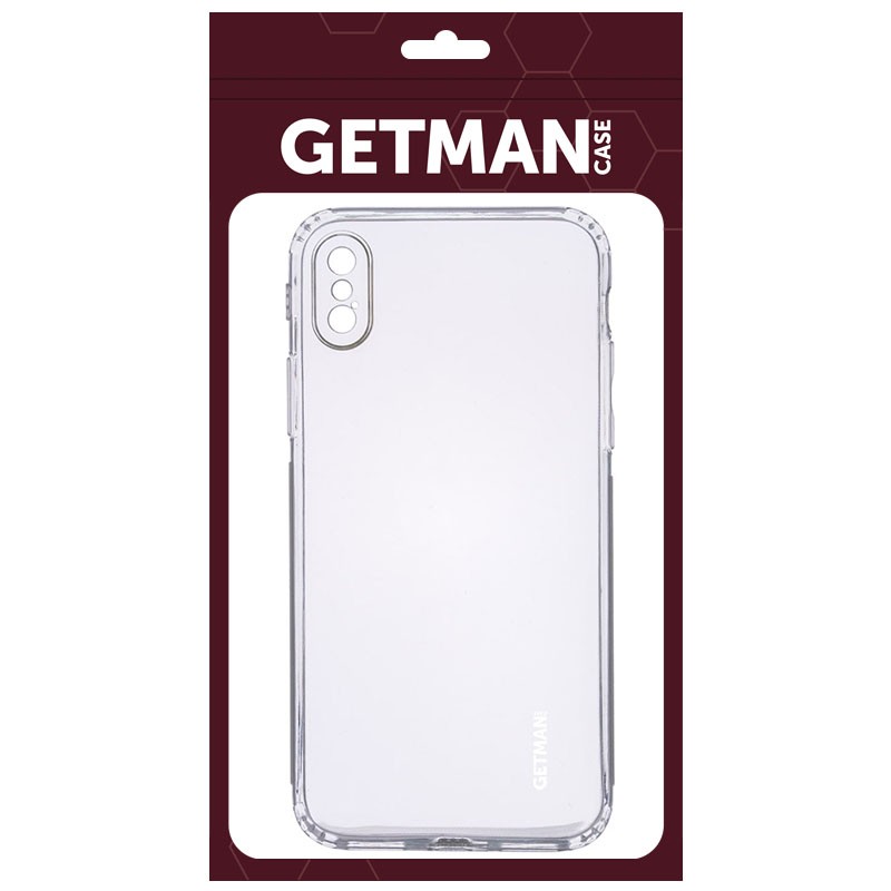 Накладка GETMAN Clear 1,0 mm для  iPhone X / XS (5.8") прозора-1