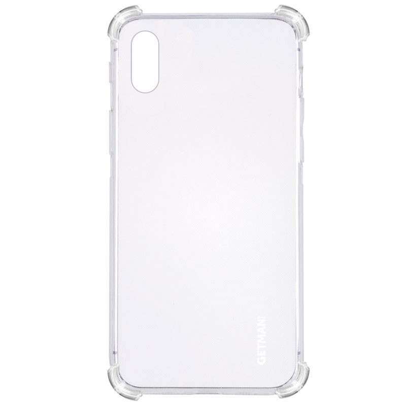 Накладка GETMAN Ease logo WXD для iPhone X / XS (5.8") прозора-0
