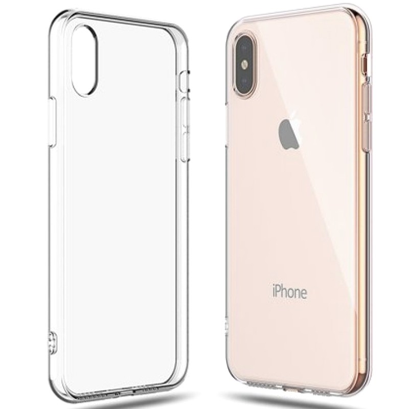 Накладка Epic Transparent 1,0mm для iPhone X / XS (5.8")  прозора-0
