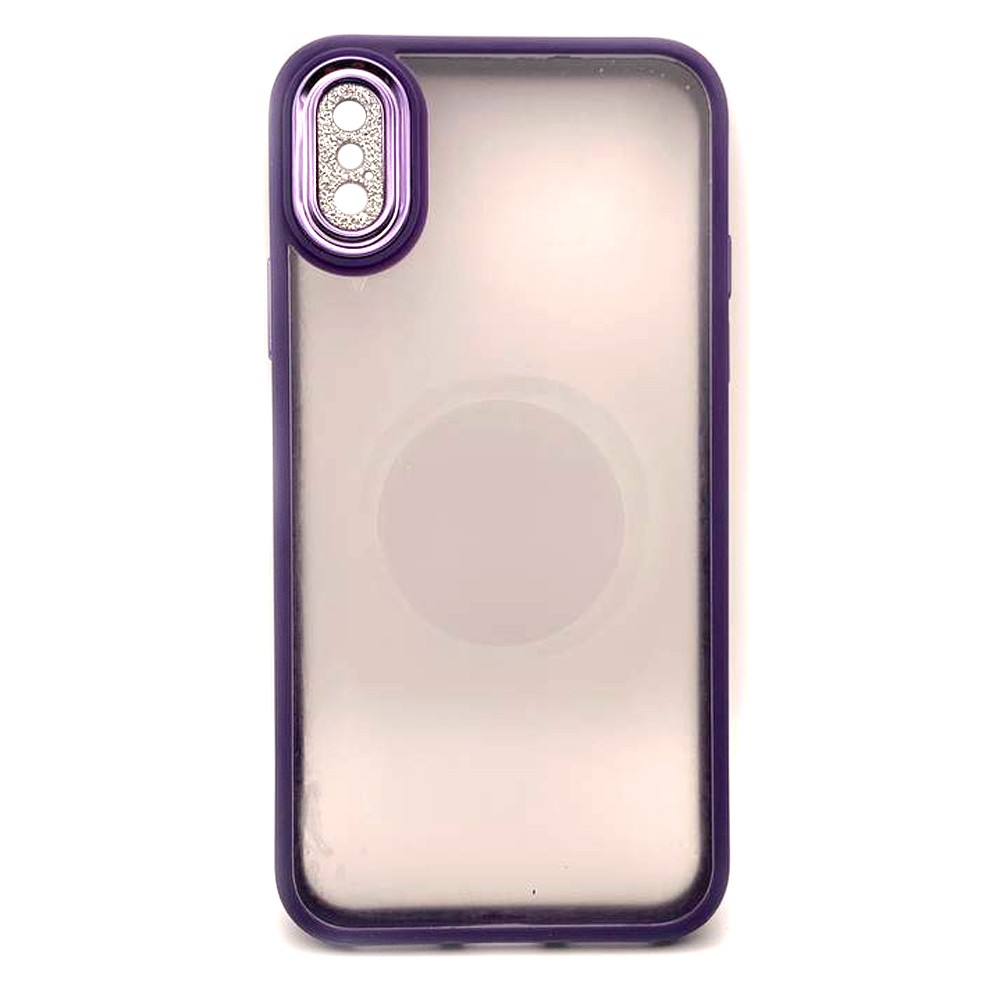 Накладка Fashion Color для Iphone X/Xs (Violet)-0