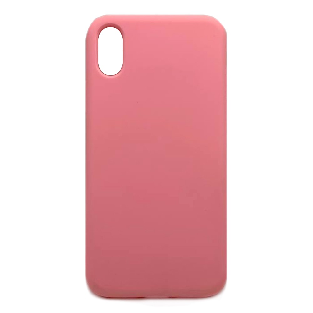 Накладка Color Protection для IPhone X/Xs рожева-0