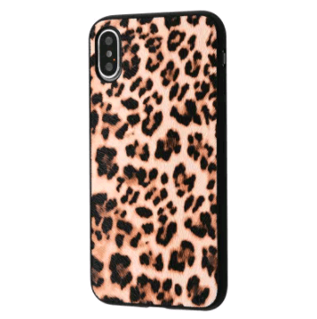 Накладка Animal Print для iPhone X/Xs (leopard)-0