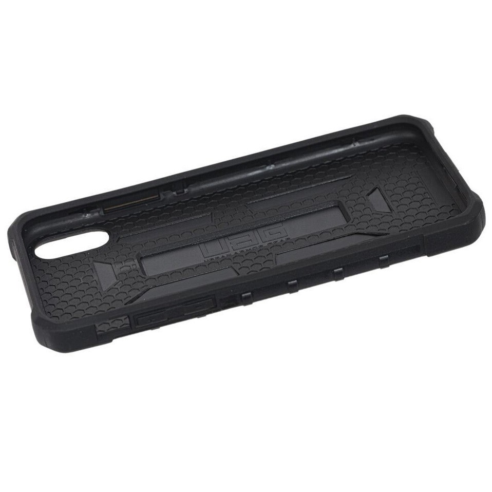 Накладка UAG  для Apple iPhone X / XS (5.8") (Камуфляж, помаранчевий)-2