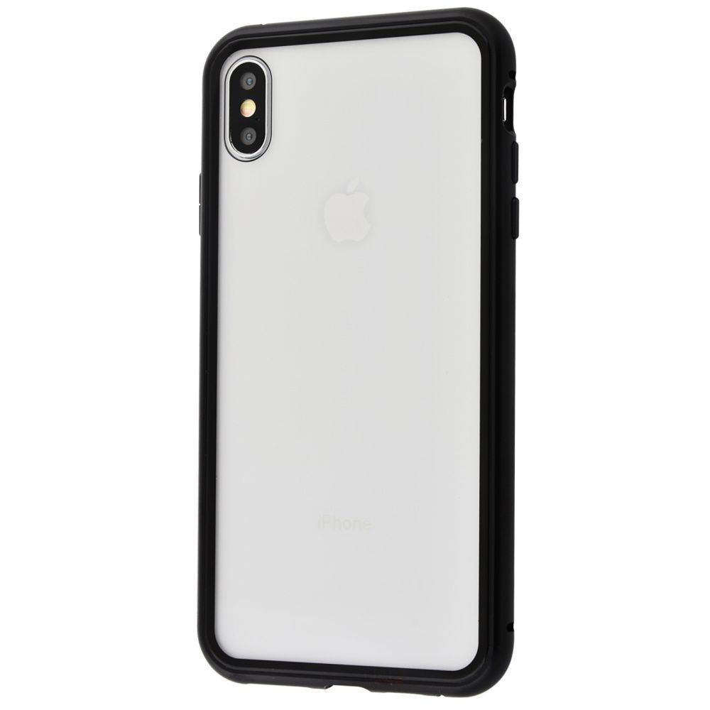 Накладка Magnetic Case- для iPhone X/XS чёрный-0
