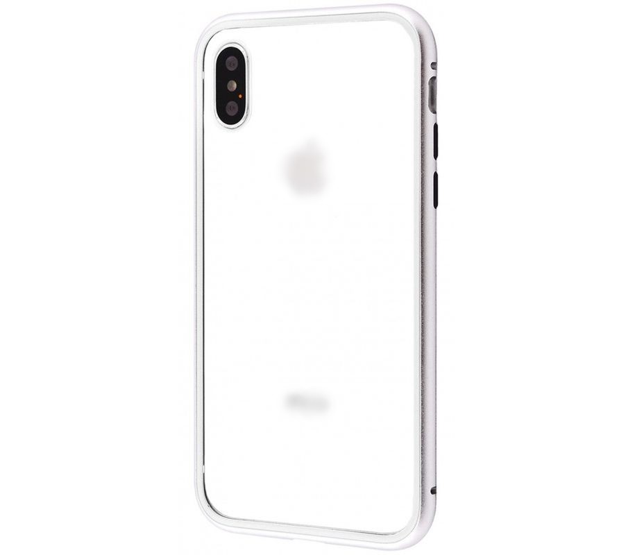 Накладка Magnetic Case- для iPhone XR белый-0