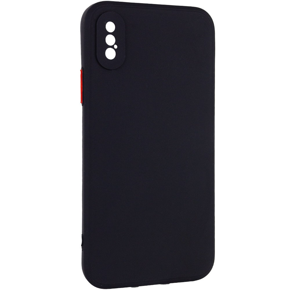 Накладка Square Full Camera для Iphone X/Xs чорна-0