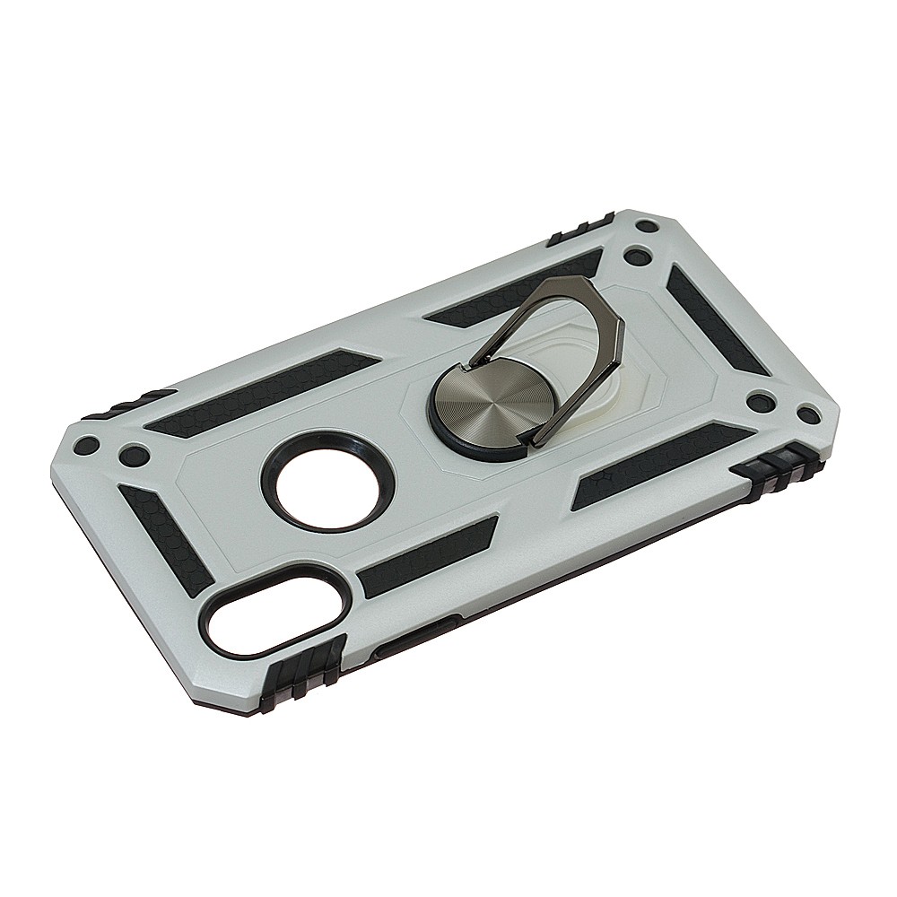Накладка під магнітний тримач Serge Ring для Iphone X/Xs (Silver)-1