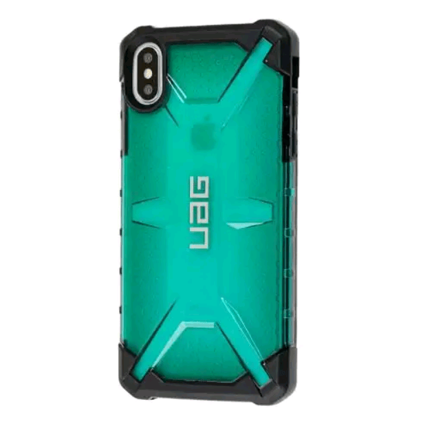 Накладка UAG для iPhone X/Xs (Прозорий, зелений)-0