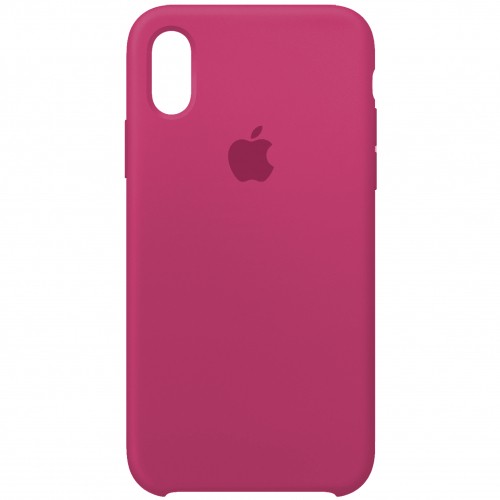 Silicone Case (AA) для iPhone X/XS (5.8") (Dragon Fruit)-0
