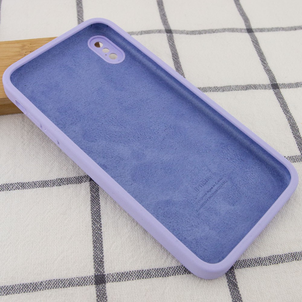 Silicone Case Square Full Camera Protective (AA) для iPhone XS (5.8") (Dasheen)-2