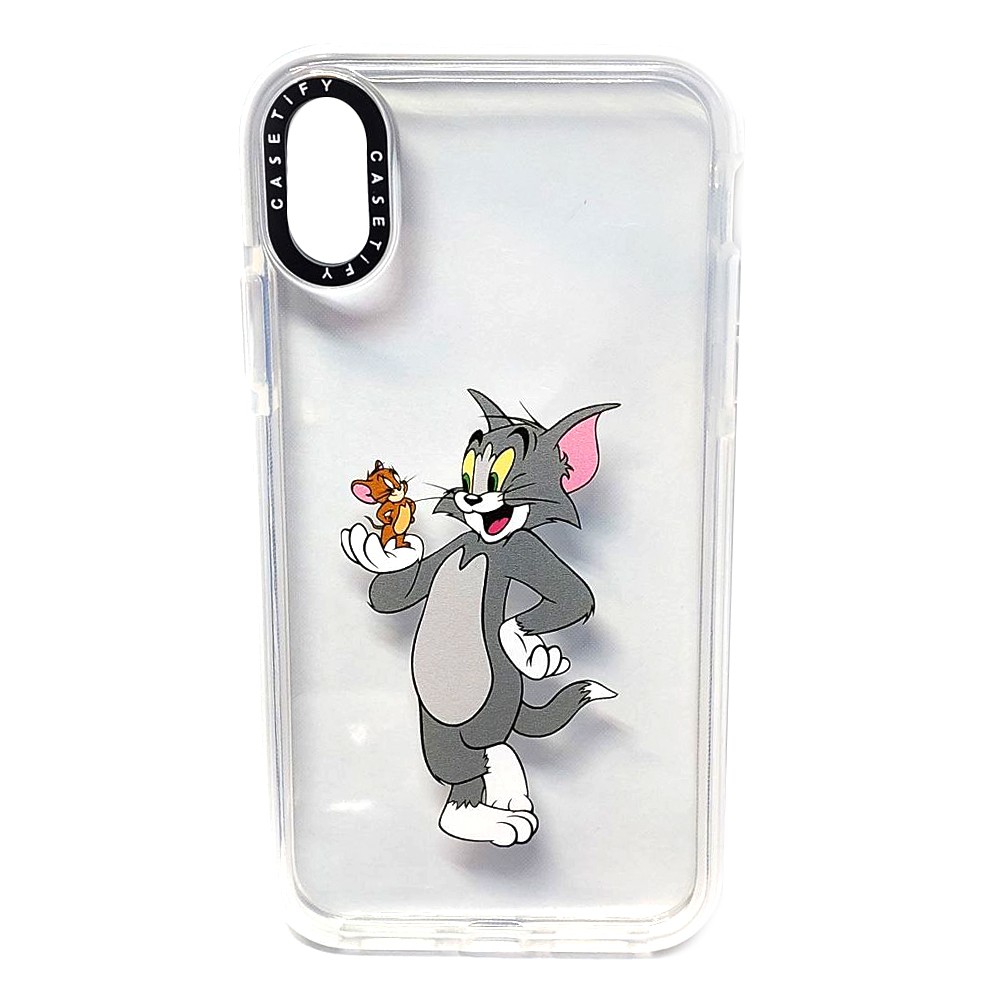 Накладка Transparent CaseTify для  IPhone Xr Кіт-0