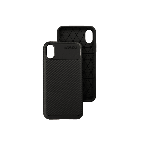 Накладка Ultimate Experience Carbon для Iphone XR Black-0