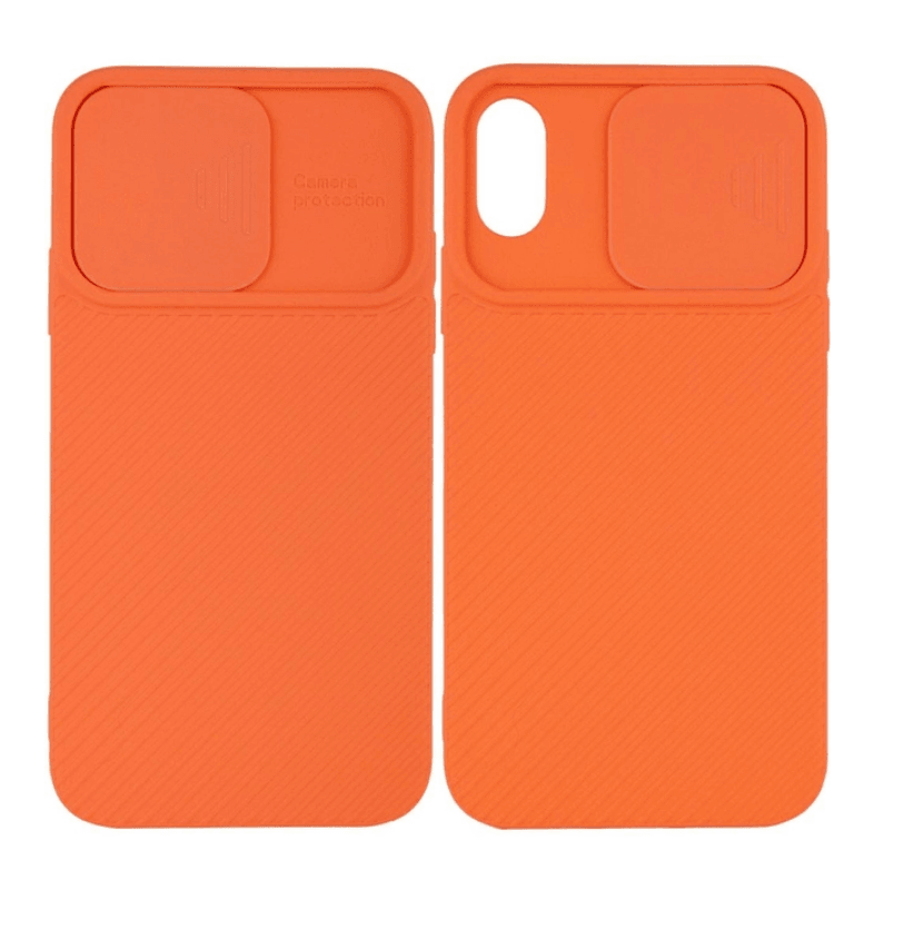 Чохол Camshield для iPhone XR  персиковий-0