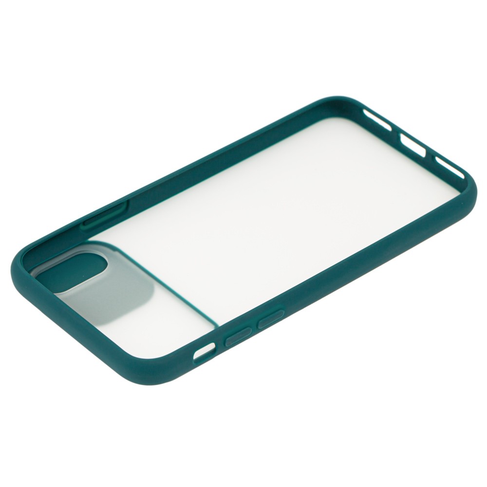 Накладка Camshield mate TPU для IPhone Xr зелена шторка-1