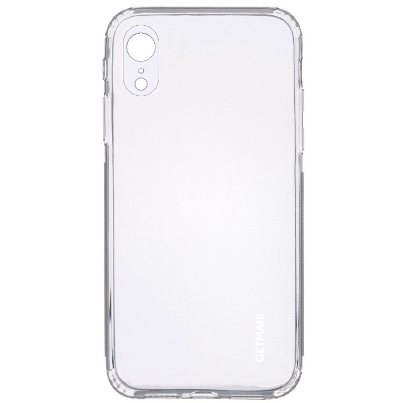 Накладка GETMAN Clear 1,0 mm для  iPhone XR (6.1")  прозора-0