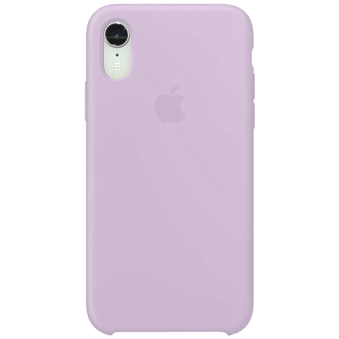 Silicone Case (AA) для iPhone XR (6.1") (Lavender)-0