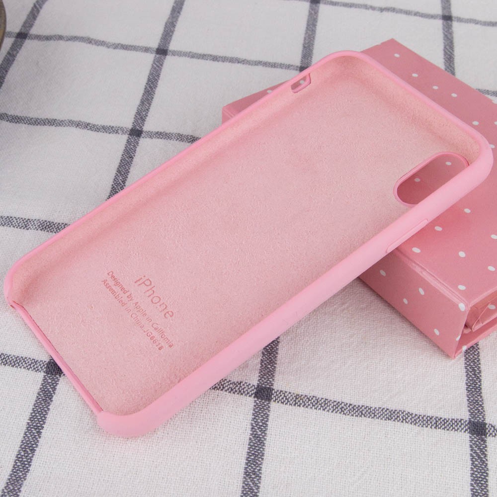 Silicone Case (AA) для iPhone XR (6.1") (Pink)-2