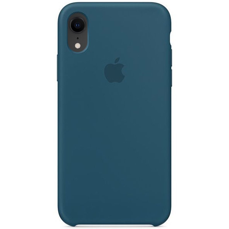 Silicone Case (AA) для iPhone XR (6.1") (Cosmos Blue)-0