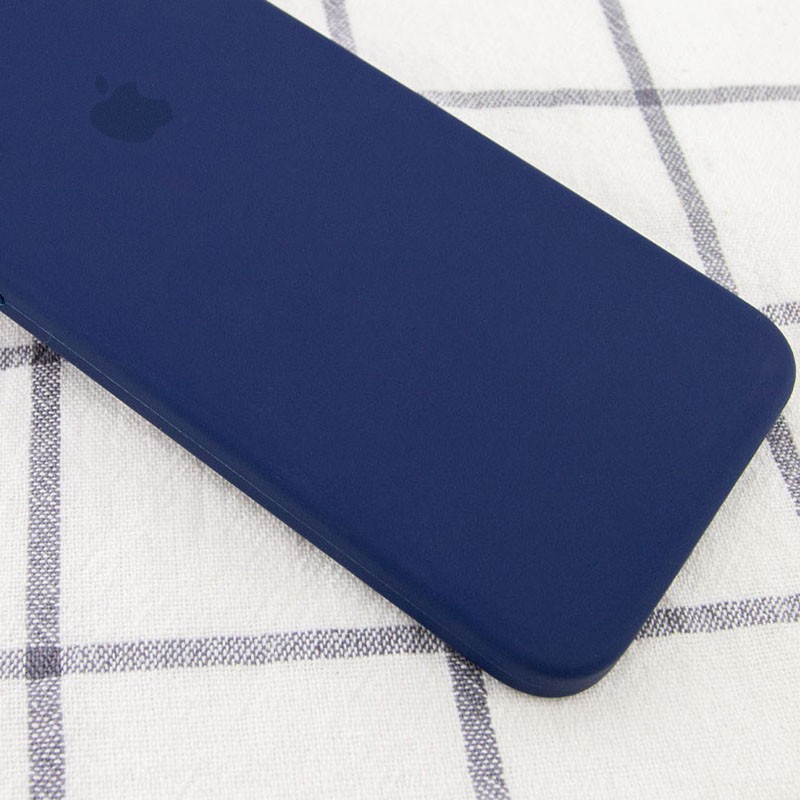 Silicone Case Square Full Camera Protective (AA) для iPhone XR (6.1")  (Midnight blue)-1