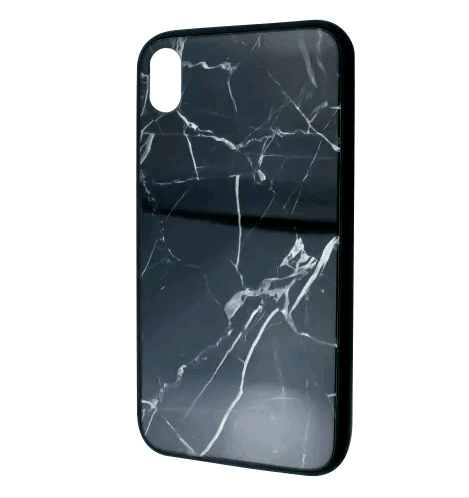 Накладка Phosphor Case для IPhone Xr Marble Black-0
